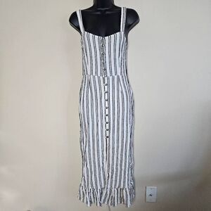 Saltwater Luxe Striped Maxi Dress